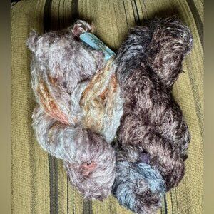 Brown and Cream Yarn